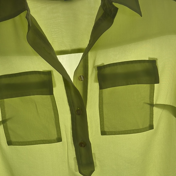 100% Silk blouse Ann Taylor - Picture 2 of 7